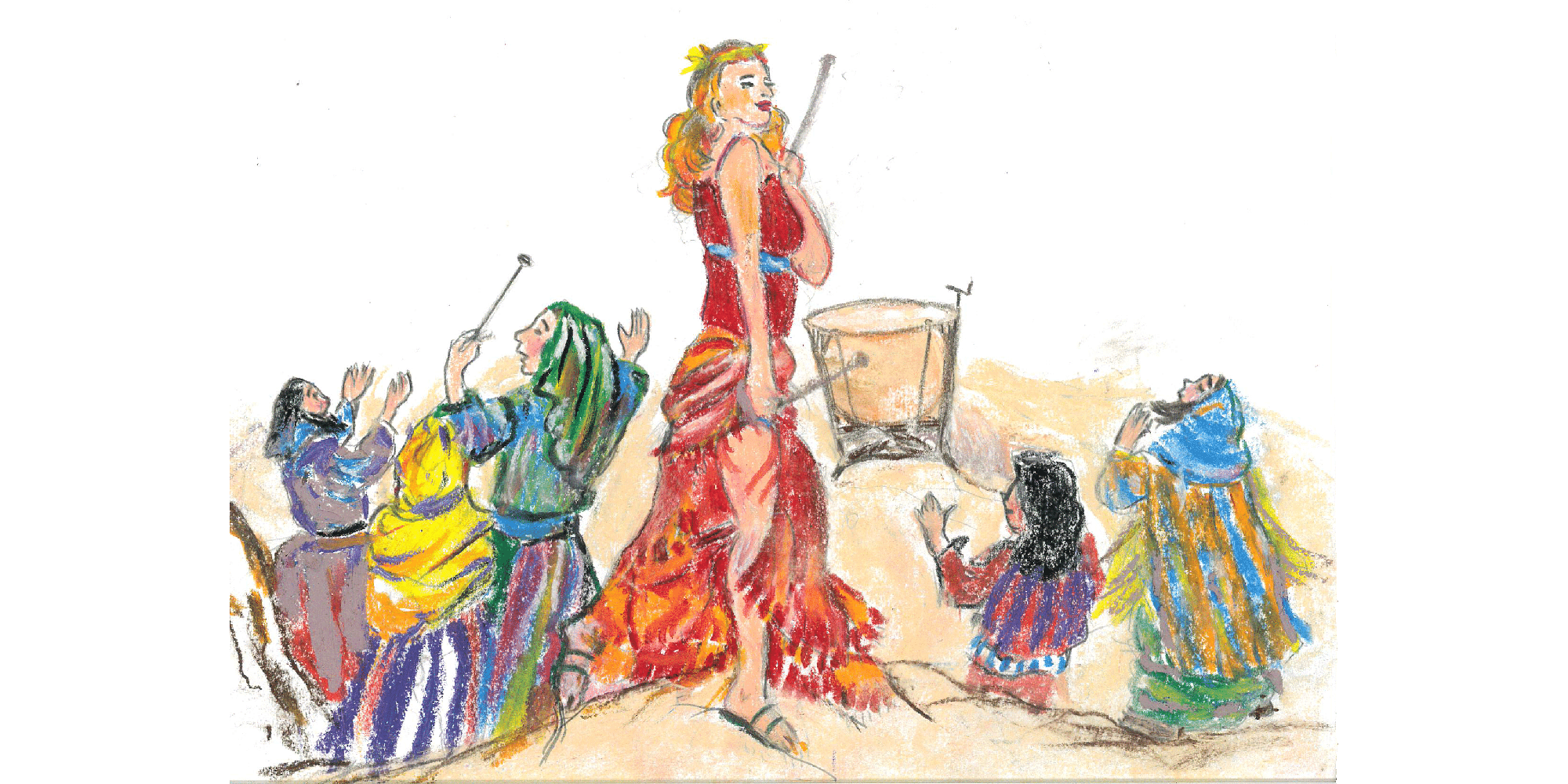 Mirjam – die Frau, die aus der Reihe tanzt